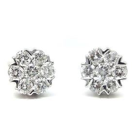 Foto de 10-247-235 - PENDIENTES 'NETO' 14 BRILLANTES SSWC H0.12 - 0.03 4MM O.B. 18K