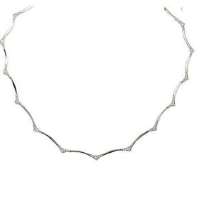 Foto de 10-339-015G - GARGANTILLA CIRCONITA 42CM O.B. 18K