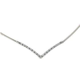 Foto de 14-1984B - GARGANTILLA OMEGA CIRCONITA (MOTIVO 3X33MM) 40CM O.B. 18K