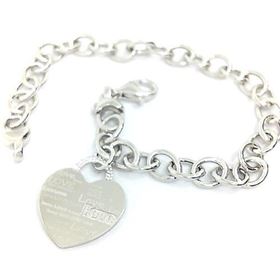 Foto de 20-150 - PULSERA PLATA CORAZÓN 16MM