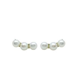 Foto de 05-4093 - PENDIENTES TREPADORES PERLA 10MM 18K