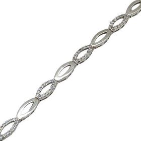 Foto de 12-060B - PULSERA CIRCONITA 4.5MM 19.5CM O.B. (6,56gr) 18K