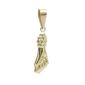 Foto de 05-1024 - COLGANTE PUÑO GRANDE 15X7MM 18K