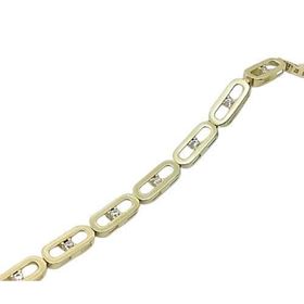 Foto de 10-475-1062 - PULSERA CIRCONITA 4MM 19CM (6,05gr) 18K