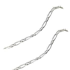 Foto de 04-75B-50 - CADENA HUECA 1X1 (2X2-2X4MM) 50CM O.B. (3,20gr) 18K