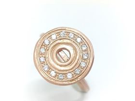 Foto de 10-807-003 - *OFERTA* SORTIJA PLATA COBRE CIRCONITA 13MM