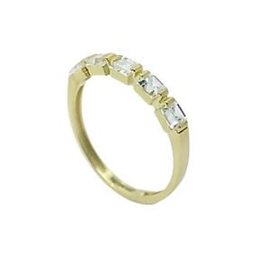Foto de 10-301-50316S - SORTIJA CIRCONITA 3MM 18K