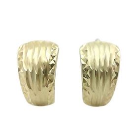 Foto de 44-009 - PENDIENTES LAPIDADOS CLIP 13MM 18K