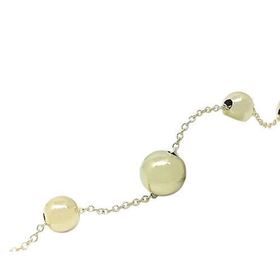 Foto de 04-573 - PULSERA BOLAS 6-8MM 18CM (ALARGADOR 3CM) (3,25gr) 18K