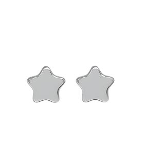 Foto de 71-9434B - PENDIENTES ESTRELLA BRILLO 5MM O.B. 18K