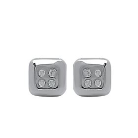 Foto de 33-21002B - PENDIENTES CIRCONITA 6MM O.B. 18K