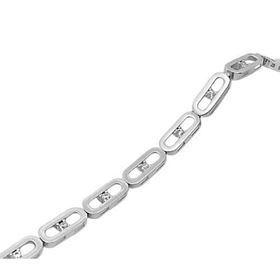 Foto de 10-475-1062B - PULSERA CIRCONITA 4MM 19CM O.B. (5,37gr) 18K