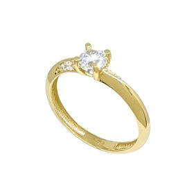 Foto de 44-11S - SORTIJA CIRCONITA 4MM 18K