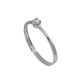 Foto de 40-6821BS - SORTIJA CIRCONITA 3MM O.B. 18K