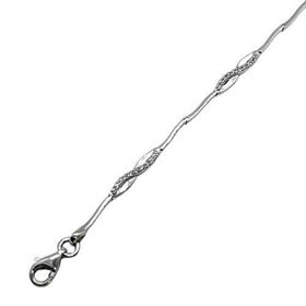 Foto de 10-339-203B - PULSERA CIRCONITA 3MM 19.5CM O.B. (4,88gr) 18K