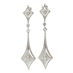 Foto de 71-3383B - PENDIENTES CIRCONITA 42MM PRESIÓN O.B.