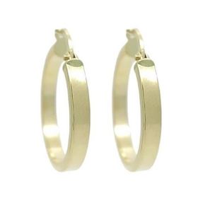 Foto de 04-355-28 - CRIOLLAS CUADRADAS PLANAS 3X28MM EXTERIOR 18K