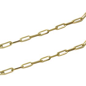 Foto de 04-021300-50 - CADENA ESLABONES 4X10MMX50CM (5,43gr) 18K
