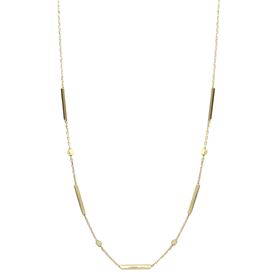 Foto de 10-401-1486G - GARGANTILLA BARRAS 1.55MM 45CM (2,45gr) 18K