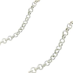 Foto de 20-RMT45X60 - CADENA PLATA ROLÓ 3MMX60CM