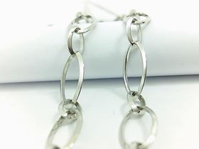 Foto de 08-AG68-45 - CADENA PLATA 1X1 9X16MM 6X9MM 45CM
