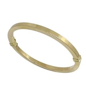 Foto de 10-240-726 - CAÑA BRAZO CUADRADO 4MM 60MM DIÁMETRO INTERIOR (7,95gr) 18K