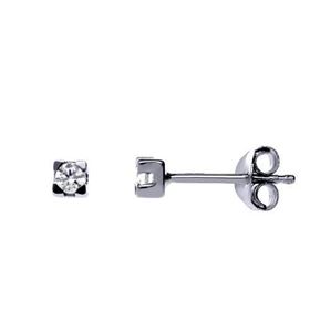 Foto de 75-13282P - PENDIENTES DIAMANTE "NETO" 0.14KTES HI-SI2 O.B. 18K