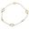 Foto de 10-139-3428 - PULSERA CORAZONES-PERLAS 7-3MM 19CM (1,80gr) 18K