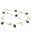 Foto de 45-34 - PULSERA SEIS MOTIVOS-PIEDRAS ÓNIX 5MM 18.5CM (ANILLA A 2.5CM) 18K