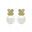Foto de 71-4606P - PENDIENTES FLOR PERLA 11MM 18K