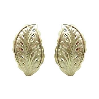 Foto de 61-30007 - PENDIENTES HOJA CATALÁN 16X9MM 18K