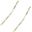 Foto de 10-655-030-45 - CADENA 3X1 2MMX45CM (2,80gr) 18K