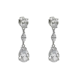 Foto de 25-0481 - PENDIENTES PLATA CIRCONITA 27MM