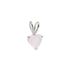 Foto de 25-0012CR - COLGANTE PLATA CORAZÓN ROSA 6MM
