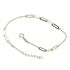 Foto de 28-7783 - PULSERA COMBINADA 2.5MM 17CM (ALARGADOR 2CM) 18K