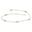 Foto de 28-3347 - PULSERA CIRCONITA 4MM 19CM (ANILLA A 2CM) 18K