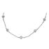 Foto de 45-491B - PULSERA OCHO CHATONES 3MM 18CM (ANILLA A 1.5CM) O.B. 18K