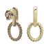 Foto de 62-2075 - PENDIENTES OVAL GALLONADO 16MM 18K