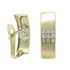 Foto de 70-1099 - PENDIENTES CIRCONITA 15X5MM CATALÁN 18K