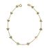 Foto de 12-036 - PULSERA MARIPOSAS 5MM 18CM (ALARGADOR 1CM) 18K