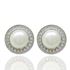 Foto de 33-21655 - PENDIENTES BICOLOR PERLA 9MM 18K
