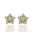 Foto de 51-1388906 - PENDIENTES ESTRELLA BICOLOR CIRCONITA 8MM 18K