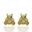 Foto de 51-200845 - PENDIENTES OSO CIRCONITA 8X8MM 18K