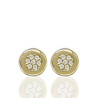Foto de 51-57607 - PENDIENTES CIRCONITA 6MM 18K