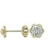 Foto de 51-200059 - PENDIENTES CHATÓN MARGARITA 5MM 18K