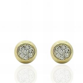 Foto de 70-002 - PENDIENTES BOLA CRYSTALLATO 5MM 18K
