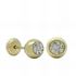 Foto de 70-002 - PENDIENTES BOLA CRYSTALLATO 5MM 18K