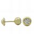 Foto de 70-002 - PENDIENTES BOLA CRYSTALLATO 5MM 18K
