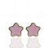 Foto de 62-819 - PENDIENTES ESTRELLA ESMALTE 4MM 18K