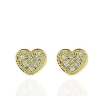 Foto de 51-200255706 - PENDIENTES CORAZÓN CIRCONITA 4MM 18K